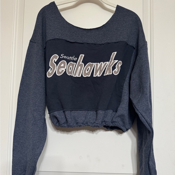 Tops - Seattle Seahawks Cropped Sweatshirt one size
